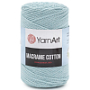 Пряжа YarnArt 'Macrame Cotton' 250гр 225м (80% хлопок, 20% полиэстер) 775 холодный мятный