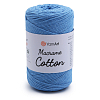 Пряжа YarnArt 'Macrame Cotton' 250гр 225м (80% хлопок, 20% полиэстер) 786 васильковый