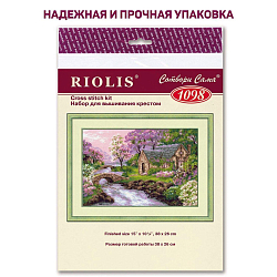 1098 Набор для вышивания Риолис 'Весенний пейзаж', 38*26 см