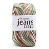 Пряжа YarnArt 'Jeans Crazy' 50гр 160м (55% хлопок, 45% полиакрил) 7203 секционный
