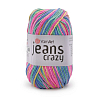 Пряжа YarnArt 'Jeans Crazy' 50гр 160м (55% хлопок, 45% полиакрил) 7205 секционный