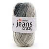 Пряжа YarnArt 'Jeans Crazy' 50гр 160м (55% хлопок, 45% полиакрил) 8204 секционный