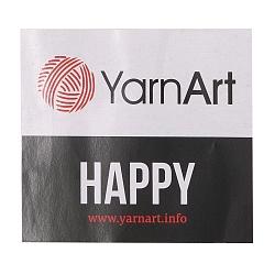 Пряжа YarnArt 'Happy' 100гр 175м (100% микрополиэстер)