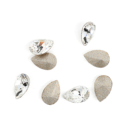 435-16- 301 Бижутерный камень Baroque Pear MXM 3*2мм crystal 8шт Preciosa