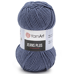 Пряжа YarnArt 'Jeans Plus' 100гр 160м (55% хлопок, 45% полиакрил)