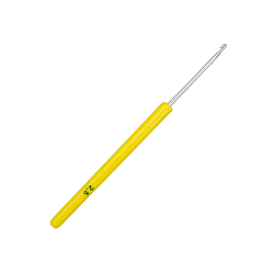 Китай 0332-6000 Крючок вязальный с пластиковой ручкой, 2,5 мм