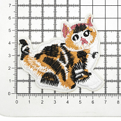 Термоаппликация 'Трёхцветная кошка', 7,5*6,5см, Hobby&Pro