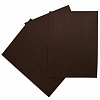FSR2.0-RO Набор декоративного фетра 2 мм. 22 см*30см, упак/3шт 06 темно-коричневый