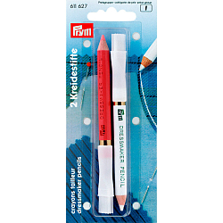 Prym 611627 Меловые карандаши 11 см белый/розовый Prym