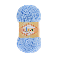 Пряжа ALIZE 'Softy' (100% микрополиэстер) (40 голубой)