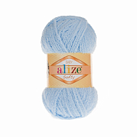 Пряжа ALIZE 'Softy' (100% микрополиэстер) (183 светло-голубой)