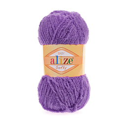 Пряжа ALIZE 'Softy' (100% микрополиэстер) (44 темно-фиолетовый)