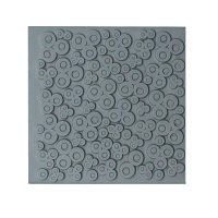 CE95027 Текстура для пластики резиновая 'Современный клевер', 9*9 см. Cernit