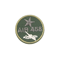 Термоаппликация 'Воздушные войска', зеленый, 3*3см, Hobby&Pro