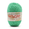 Пряжа для вязания 'DeLuxe' 50г. 140м (100% полипропилен) зеленый