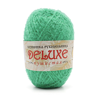 Пряжа для вязания 'DeLuxe' 50г. 140м (100% полипропилен) (зеленый)