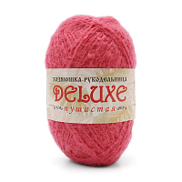 Пряжа для вязания 'DeLuxe' 50г. 140м (100% полипропилен) (красный)