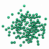 Бусины пластиковые, 'жемчуг', цветные, круглые, 8мм, 25гр, Astra&Craft 038 NL зеленый