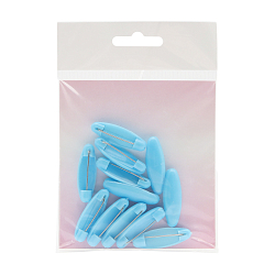 Булавки безопасные для постельного белья 35 мм, 12 шт, цвет голубой, Hobby&Pro