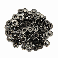 1228 Часть кнопки 520 (S-образная) 11,5мм (C) металл, черный никель