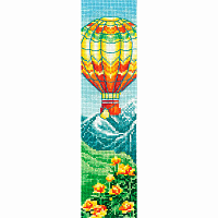 З-69 Набор для вышивания 'Закладки. Воздушный шар' 5,5*22 см