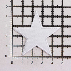 923150 Термоаппликация Звезды белый цв. 2 шт. Prym