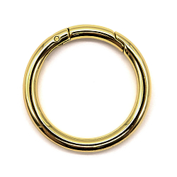 69718 Карабин-кольцо 39мм (50*50мм) металл, золото BIG