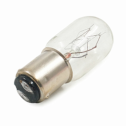250401 Запасная лампа накаливания для БШМ, штыковая (B15d), 20*50мм, 15W, Hobby&Pro