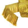 588 Бахрома металлизированная 85мм*25м золото