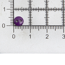 27376 Пуговицы 'Мини' на 2 прокола, 6мм, уп/50шт. +/- 2 шт. цв.фиолетовый