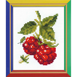НВ-143 Набор для вышивания Riolis 'Сладкая ягода', 13*16 см