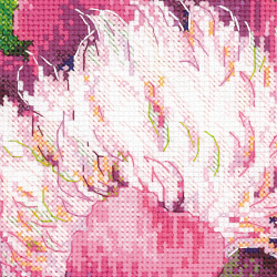 100/039 Набор для вышивания Риолис 'Розовые пионы', 40*30 см