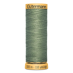Нитки Gutermann бытовые 744484 Нить Natural Cotton C Ne 50 для отделочных швов, 100м, 100% хлопок Gutermann