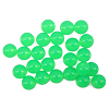 Полубусины пластиковые, 'желейные', полупрозрачные в цвете, 8мм, 25шт/упак, Astra&Craft J10 зеленый