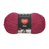 Пряжа Red Heart 'Lisa' 50гр 133м (100% акрил) (05690 розовая фрезия)