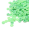 Бусины плоские из полимерной глины 6мм 20г, Astra&Craft B15 зеленый пестрый микс