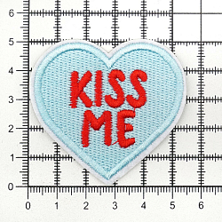 Термоаппликация 'Kiss Me', 5,3*5см, Hobby&Pro
