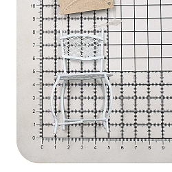 KB3471-RU Металлический мини стул, белый 4,3*3,5*4*7,5см Astra&Craft
