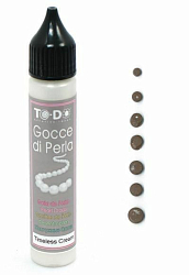 83343 Жемчужный маркер Gocce di Perla, темный шоколад, 25 мл TO-DO