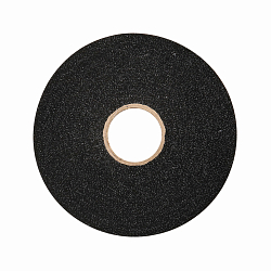 Лента нитепрошивная клеевая по косой 15 мм*100м, цв. черный