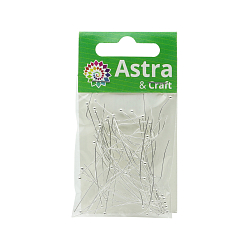 4AR192 Штифты с шариком 5см, 50 (+/-5)шт/упак, Astra&Craft