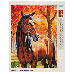 Cr 340182 Алмазная мозаика 'Конь Буран', 30х40см, Cristyle