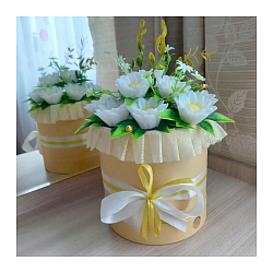 Фетр флористический, упаковка для цветов, подарков (А4, 40 шт)