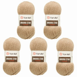 Пряжа YarnArt 'Angora Star' 100гр 500м (20% тонкая шерсть, 80% акрил)