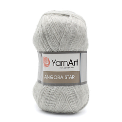 Пряжа YarnArt 'Angora Star' 100гр 500м (20% тонкая шерсть, 80% акрил)