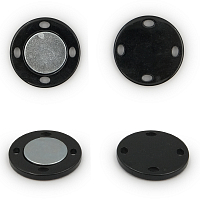 ГЖН14505 Кнопка пришивная магнитная 25мм, черный