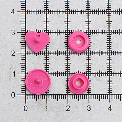 393031 Kнопки Prym Color Snaps 'Сердце' 12,4 мм красный/белый/розовый 30 шт, Love Prym