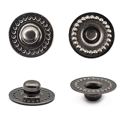 Кнопки установочные тип контакта "пружина" BIG 1313 Часть кнопки 5 (S-образная) 11мм (C) металл, черный никель BIG