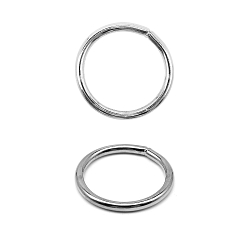 Кольцо металлическое неразъемное сварное 25мм (31*31мм, d-3мм), никель