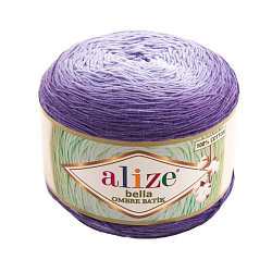 Пряжа Alize 'Bella Ombre Batik' 250г 900м (100% хлопок) (7406 фиолетовый)